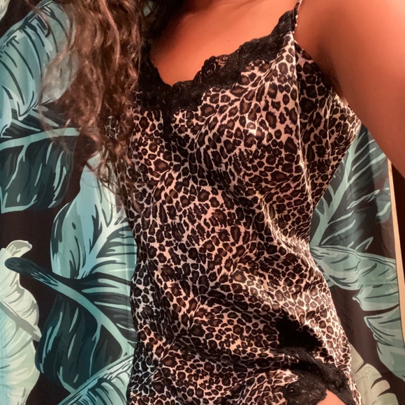 Cheetah print slip dress - Picture 2 of 4